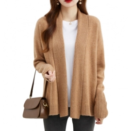 Fashion Warm Soft Long Sleeve Knitted Cardigan Sweater